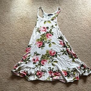 Floral flowy women’s tank top